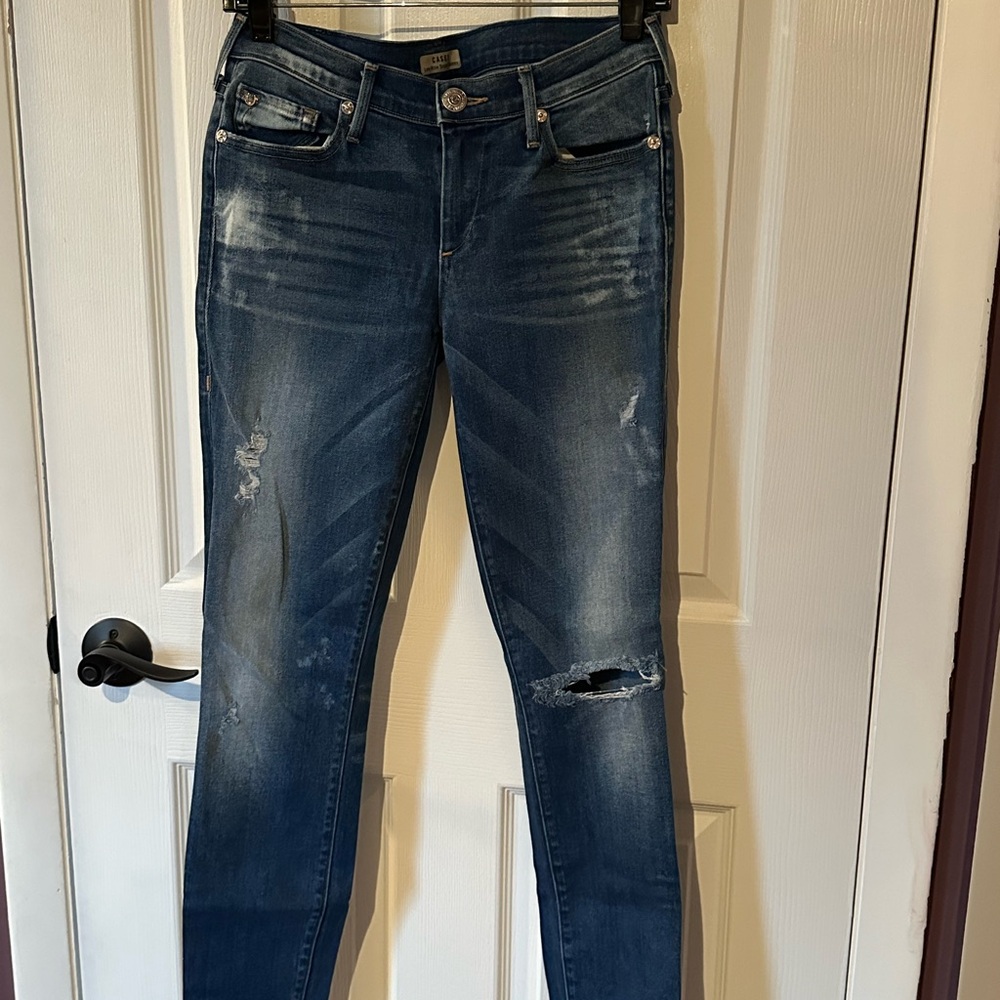 True Religion Casey Low Rise Super Skinny size 27